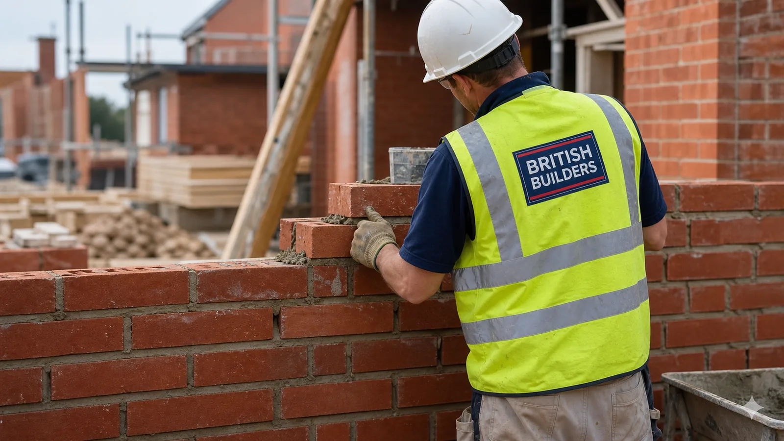 A British Builders construction site
