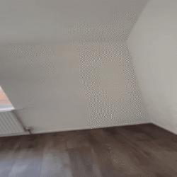 Bedroom 2 (After) - New engineered wooden flooring fitted, new radiator fitted and the room is fully decorated.