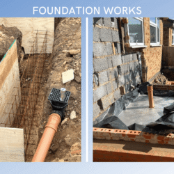 Elm Tree extension - Ashfield district council construction