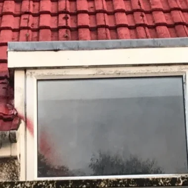 Old window sample prior to installation