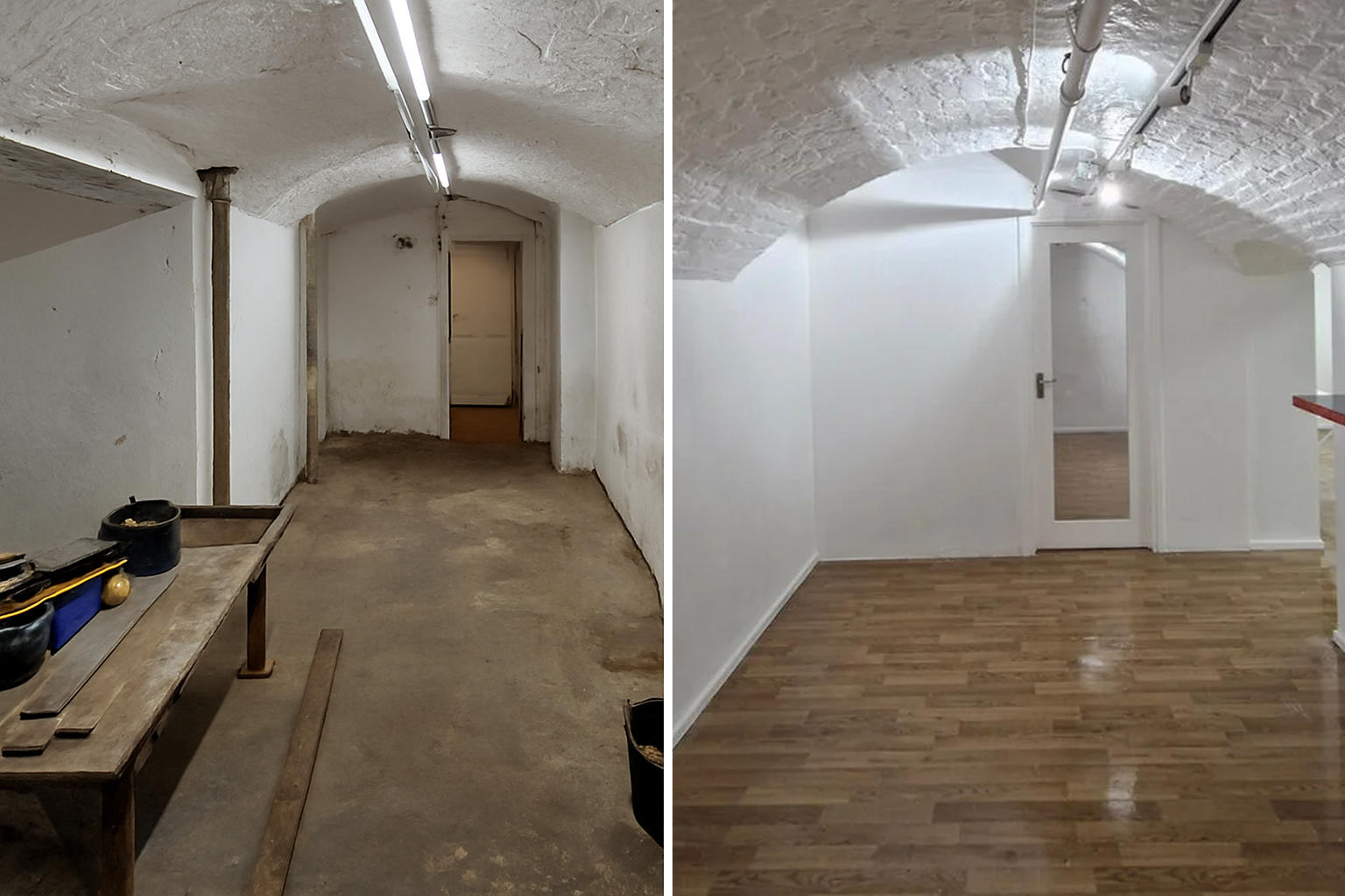 Basement into Office Space Covent Garden Market, Londo