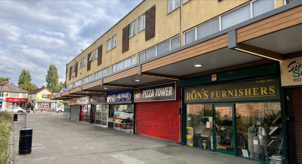 Replacement of 120 m² flat roof and 56 m timber canopy using durable bitumen system.Completed to a high standard, delivering watertight protection and renewed appearance.View full project